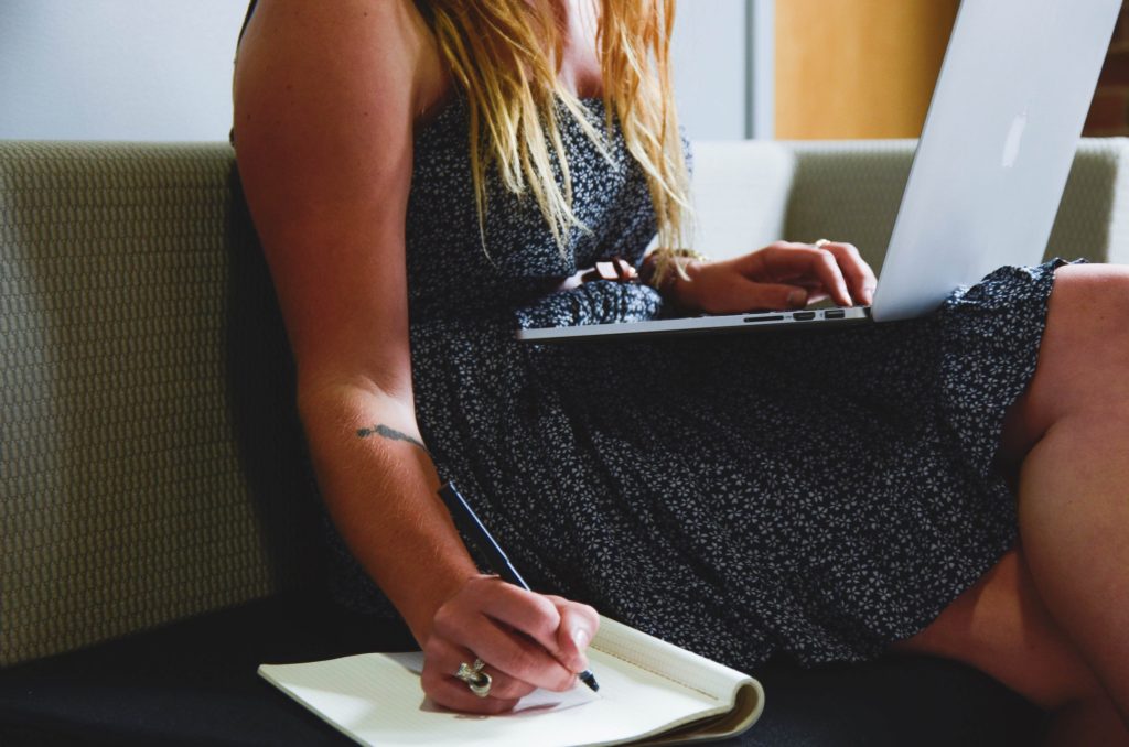 Girl Learning Remotely